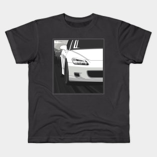 Honda S2000 AP1 Rolling - Championship White Kids T-Shirt